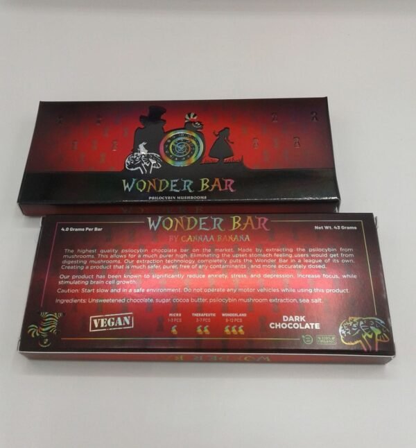 Wonder Bar VEGAN psilocybin chocolate