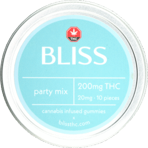 THC Party Mix Gummies by Bliss