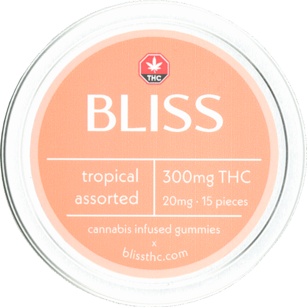 THC Tropical Gummies by Bliss