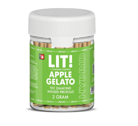 Lit! THC Diamond Infused Pre-Rolls – 50ct